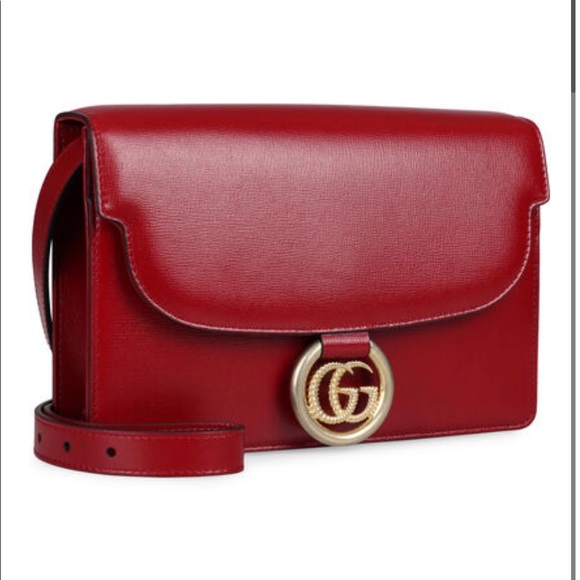 Gucci GG ring shoulder bag Red - Picture 2 of 9